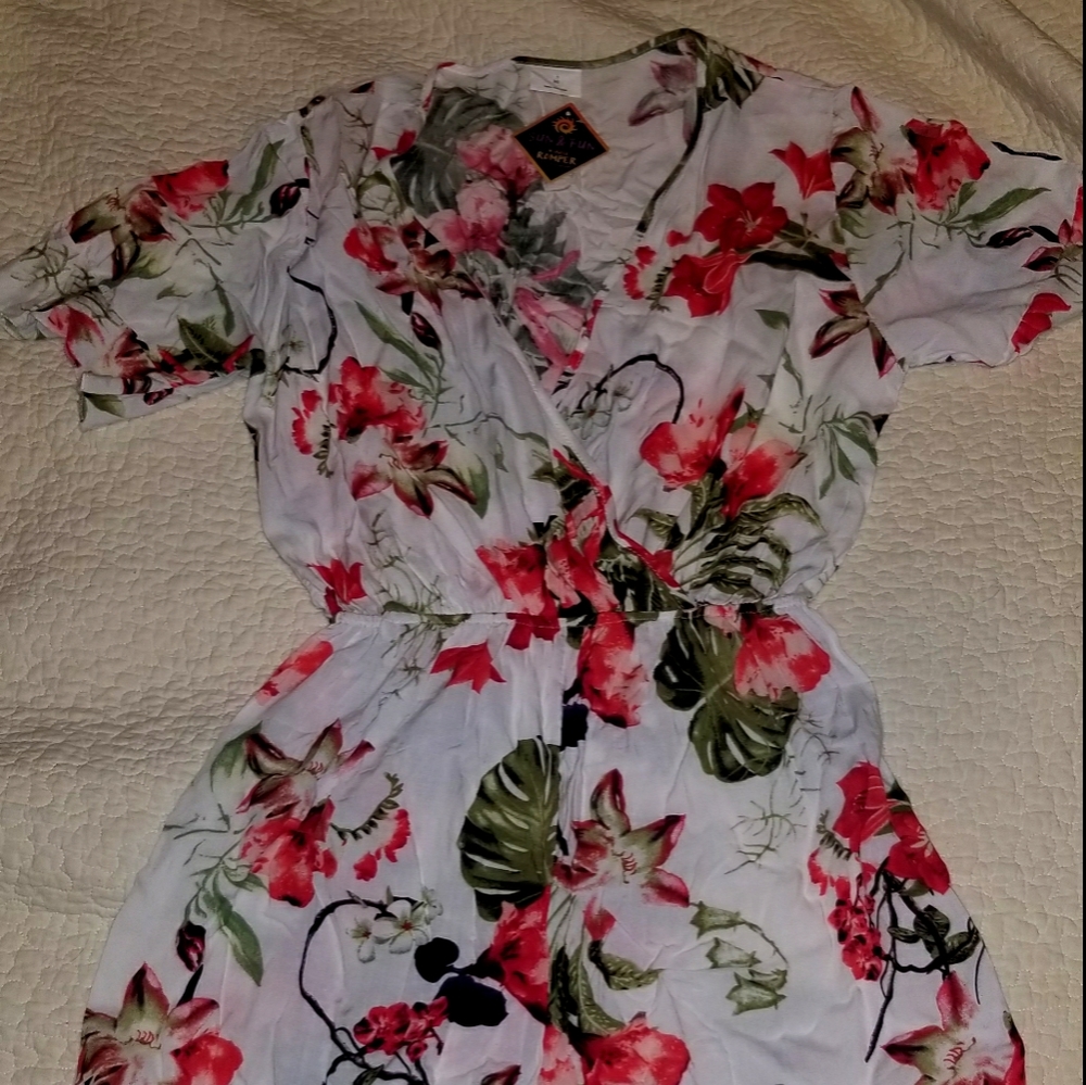 Flowery Romper